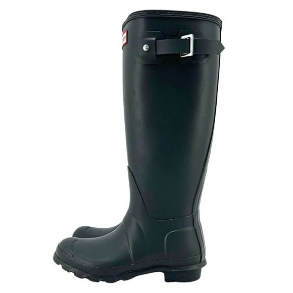 Hunter | Women's Original Tall Boots | Matte Dark Slate | Various Sizes - Picture 4 of 6